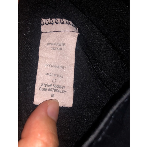 Silk Pencil Skirt with back Slit - Picture 5 of 5